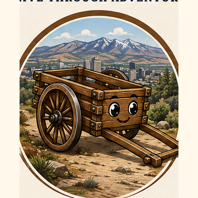 Dusty Trekker brown handcart