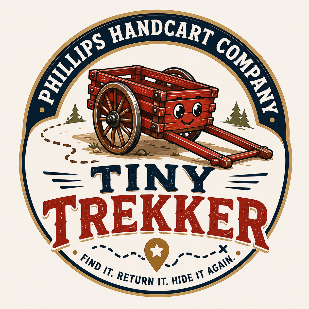 Tiny Trekker coin artwork